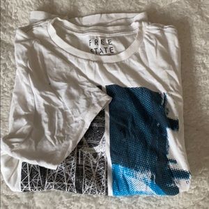 Free state/AERO t shirt